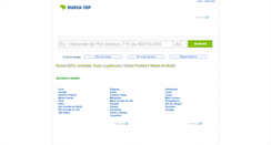 Desktop Screenshot of buscacep.net